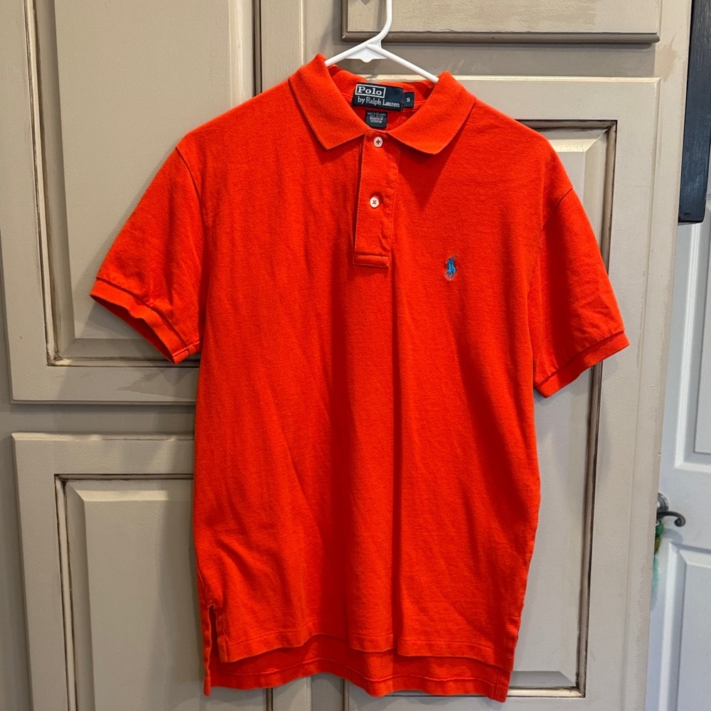 Polo by Ralph Lauren Men's Bright red Polo Shirt